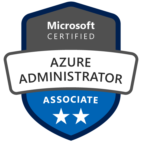 Azure Administrator Associate badge